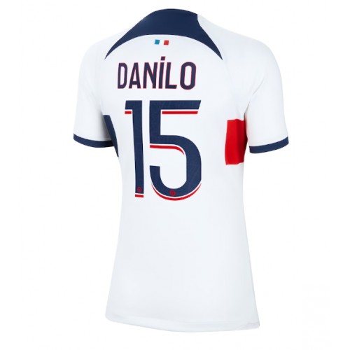 Maillot de foot Paris Saint-Germain Danilo Pereira #15 Extérieur Femmes 2023-24 Manches Courte
